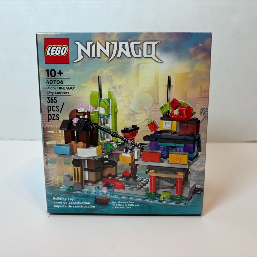 Lego Micro Ninjago City Markets #40706 New SEALED